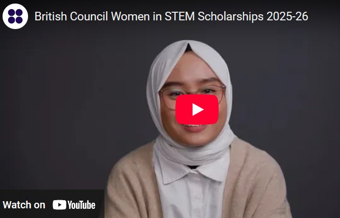 Bitish Council - Women in Stem Scholarship